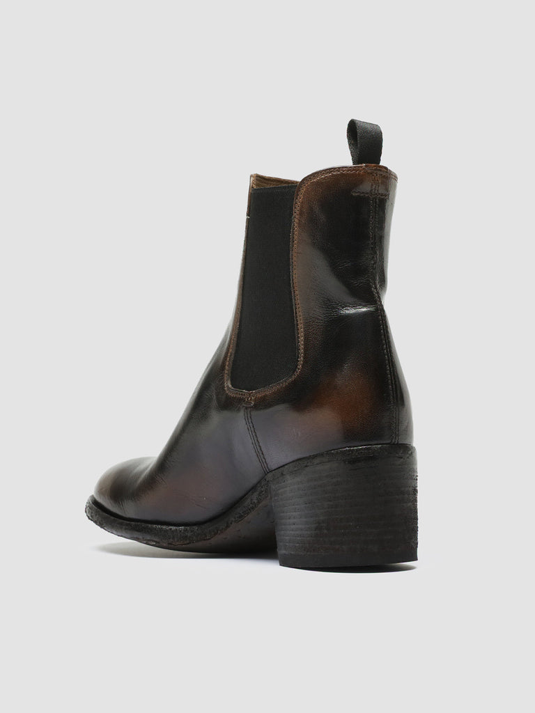 DENNER 114 - Brown Leather Chelsea Boots women Officine Creative - 4