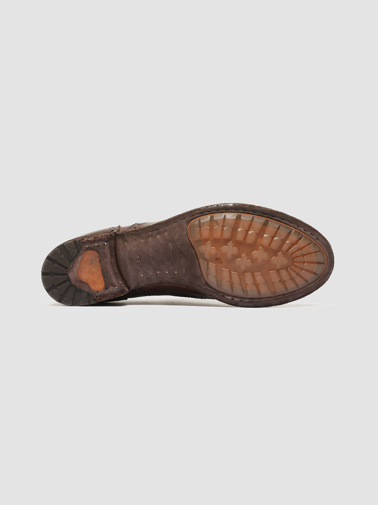 LEXIKON 150 - Brown Leather Derby Shoes women Officine Creative - 5