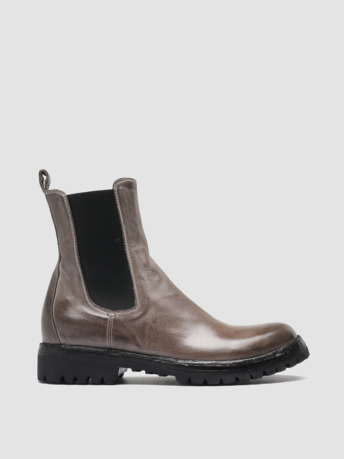 LORAINE 004 - Taupe Leather Chelsea Boots women Officine Creative - 1