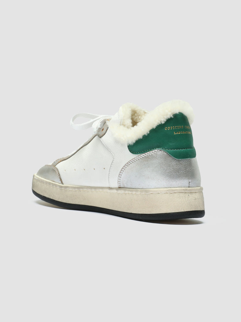 MAGIC 103 - White Suede and Leather Low Top Sneakers women Officine Creative - 4