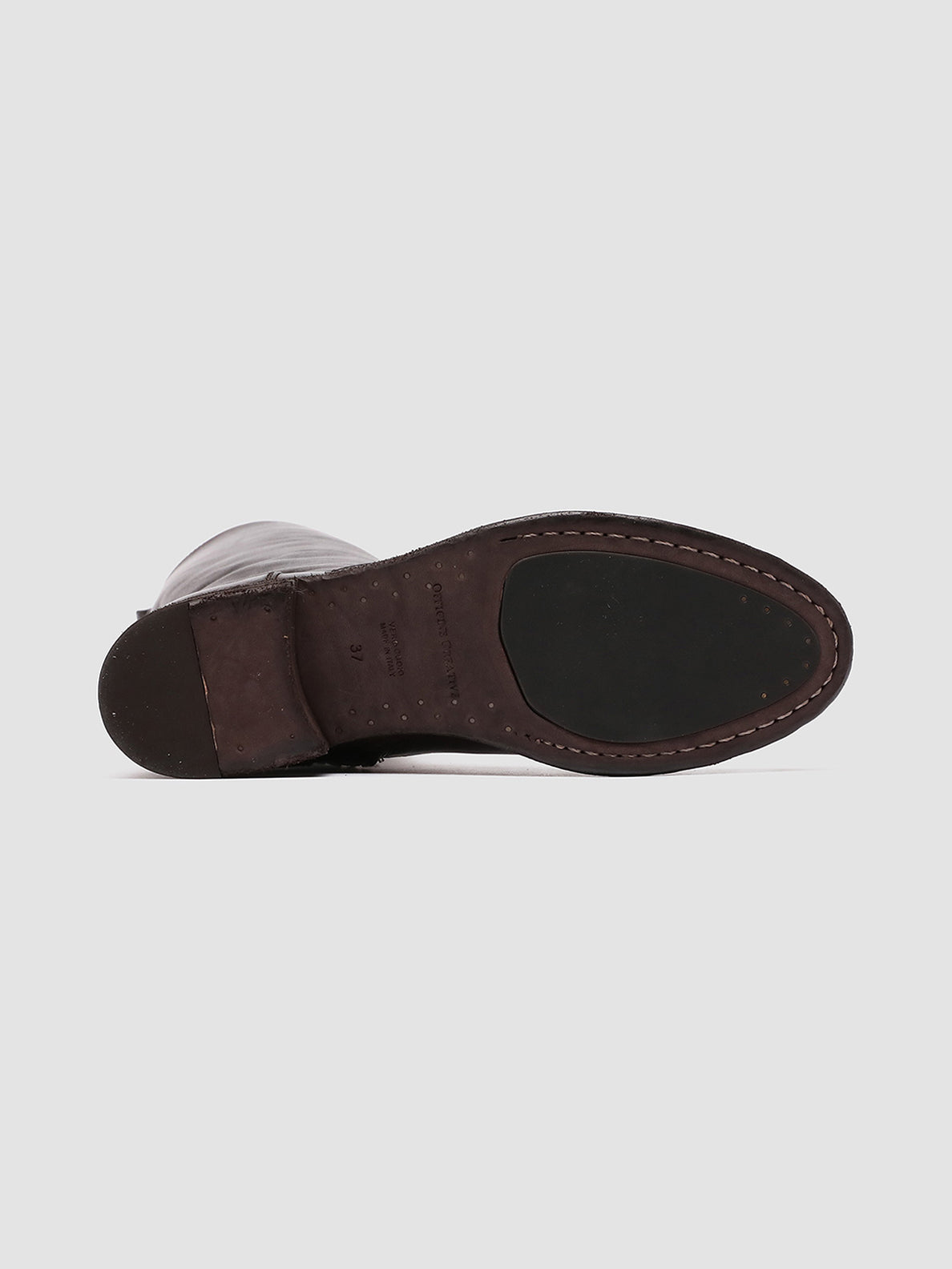 SELINE 013 - Brown Zipped Leather Boots Women Officine Creative - 5
