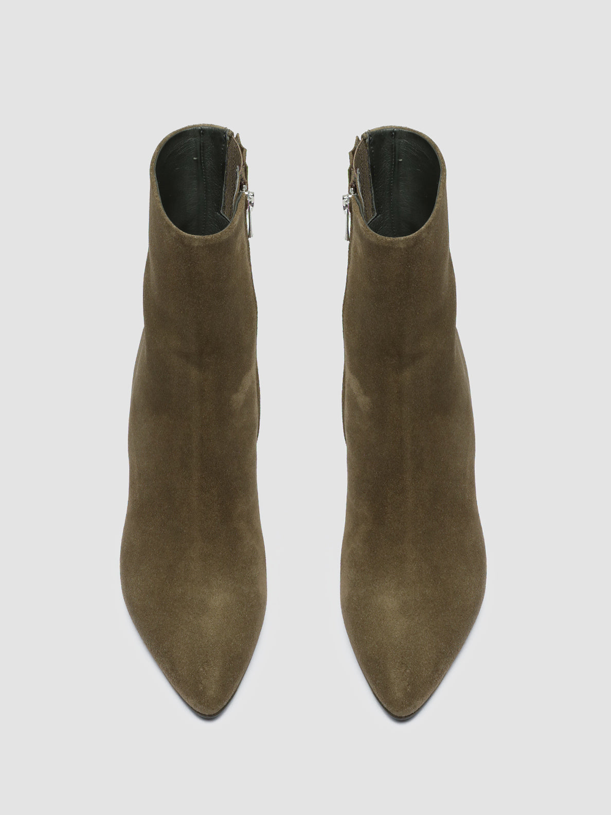 SEVRE 001 - Taupe Suede Zip Boots women Officine Creative - 2