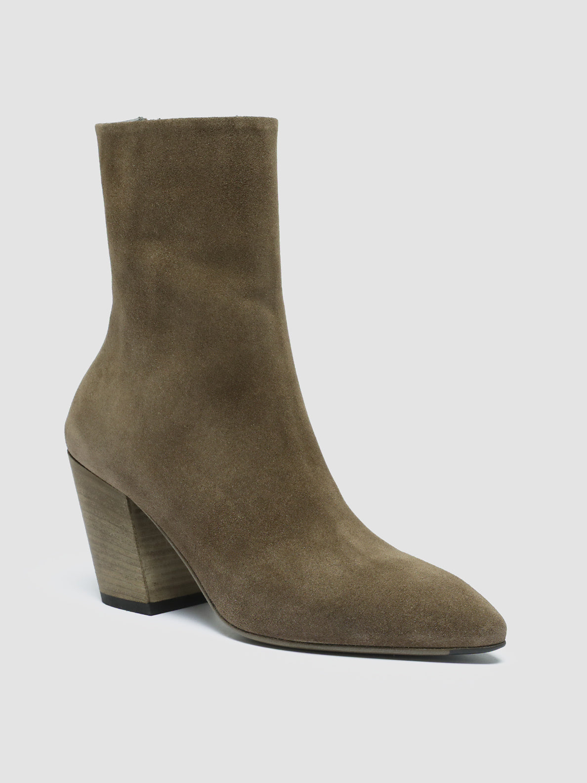 SEVRE 001 - Taupe Suede Zip Boots women Officine Creative - 3