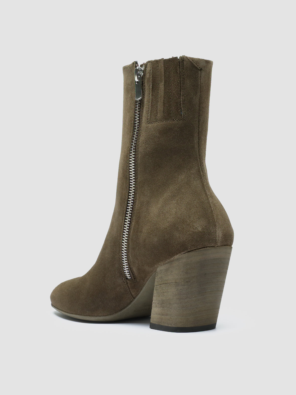SEVRE 001 - Taupe Suede Zip Boots women Officine Creative - 4
