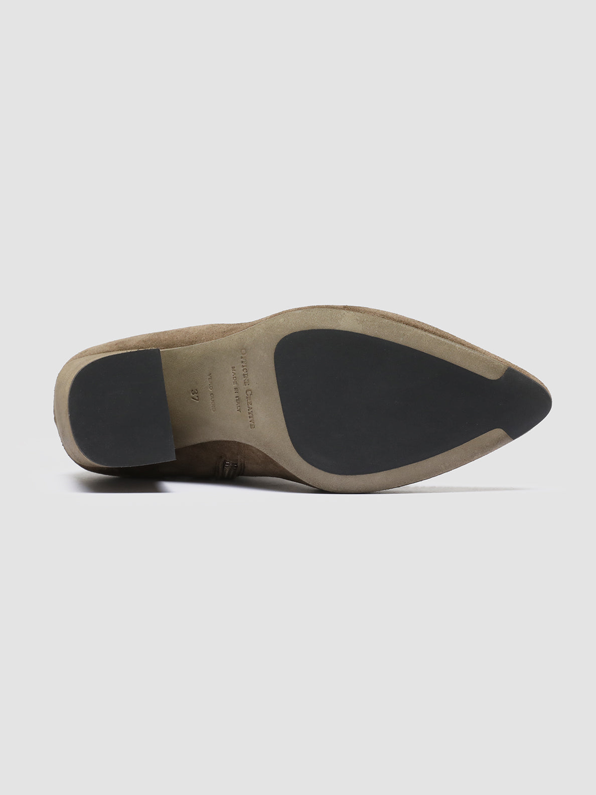 SEVRE 001 - Taupe Suede Zip Boots women Officine Creative - 5