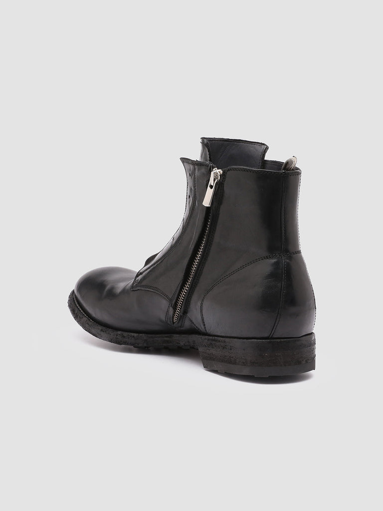 ARBUS 022 - Black Leather Ankle Boots Men Officine Creative - 4