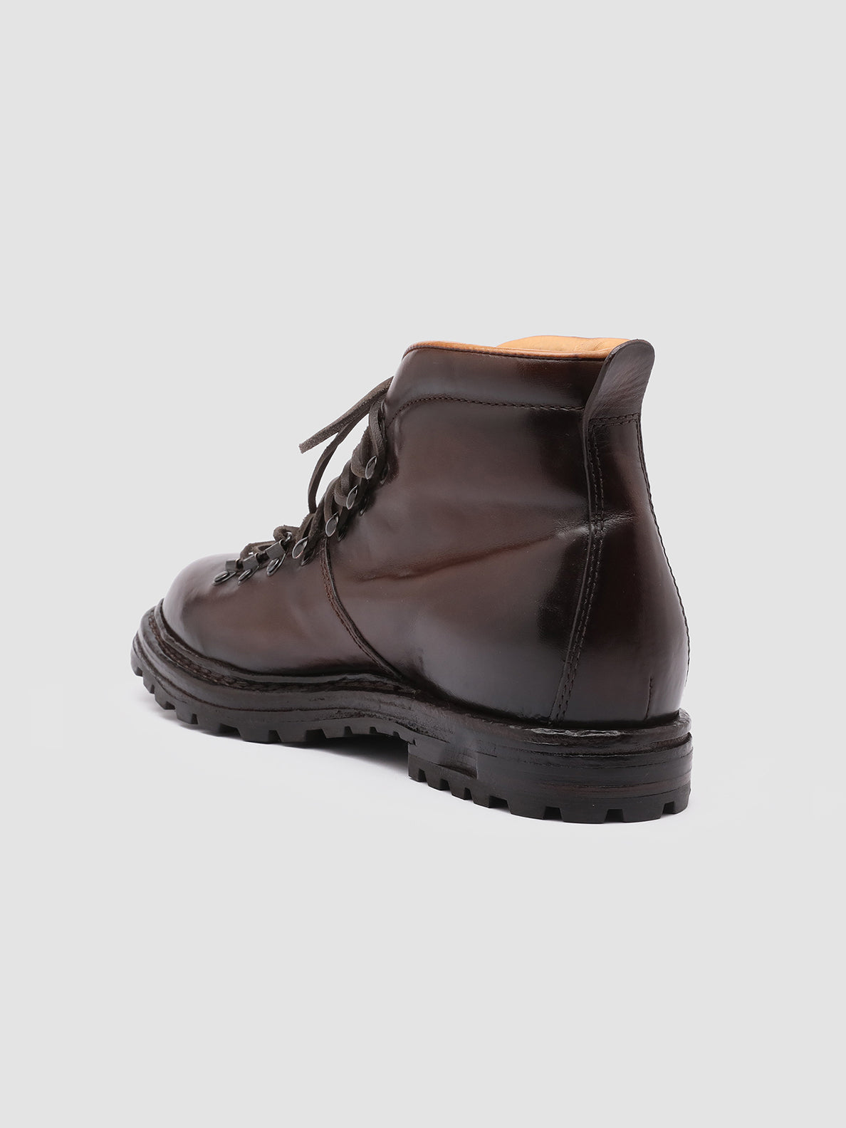 ARTIK 001 - Brown Leather Hiking Ankle Boots Men Officine Creative - 4