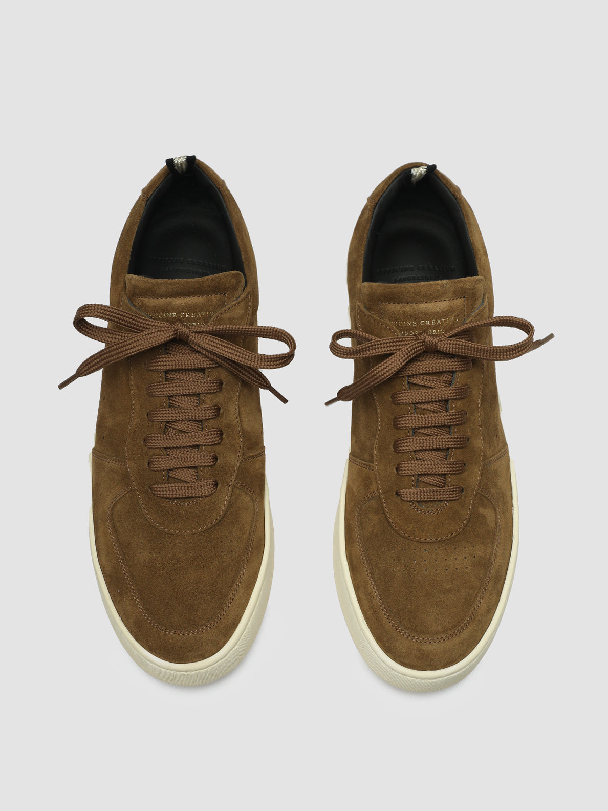 ASSET 001 - Brown Suede Low Top Sneakers men Officine Creative - 2