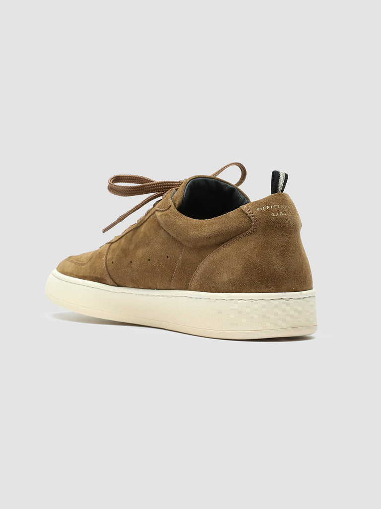 ASSET 001 - Brown Suede Low Top Sneakers men Officine Creative - 4