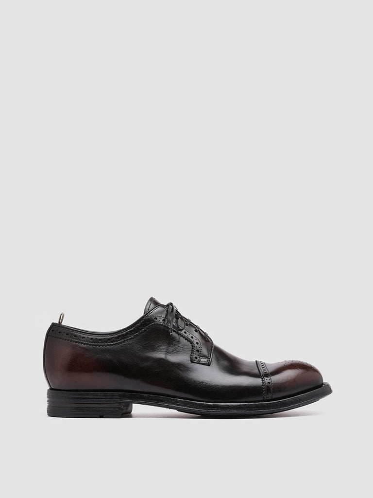BALANCE 004 - Brown Leather Derby Shoes Men Officine Creative - 1