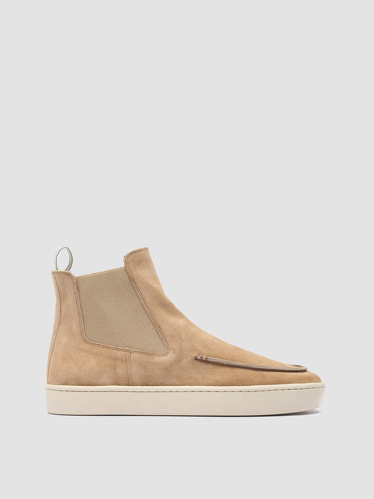 BUG 003 - Taupe Suede Chelsea Boots Men Officine Creative - 1