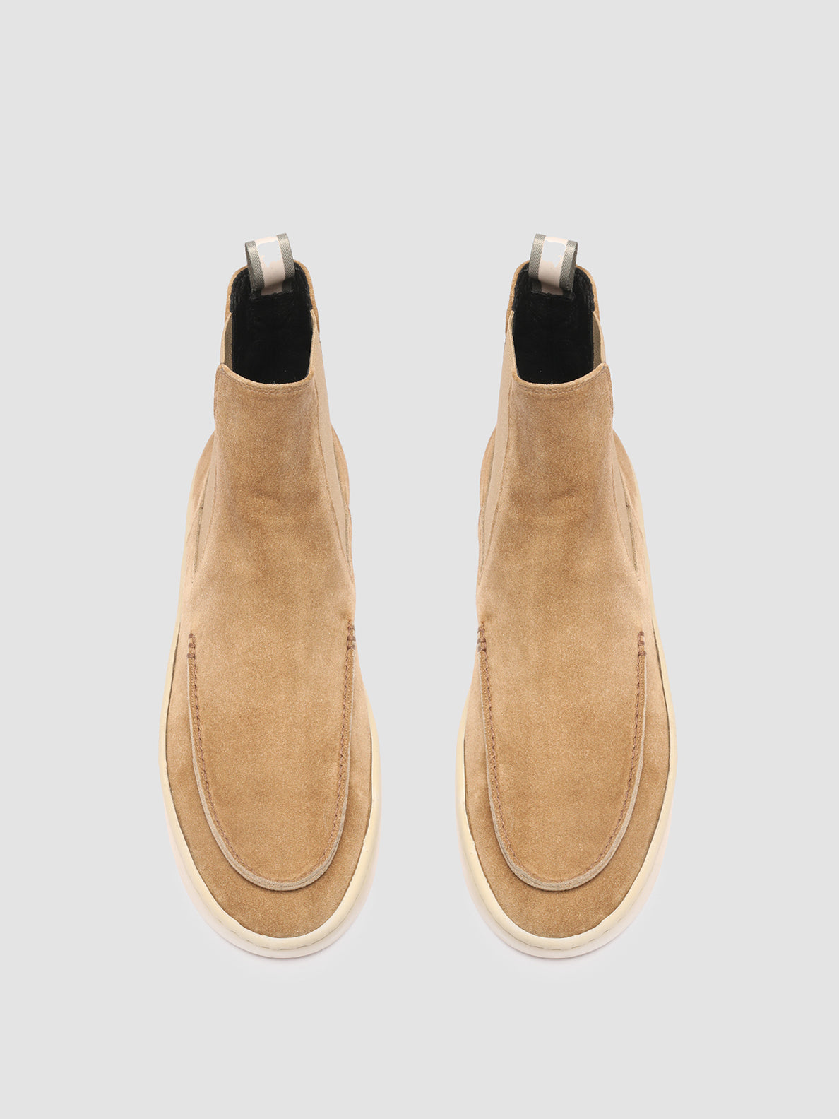 BUG 003 - Taupe Suede Chelsea Boots Men Officine Creative - 2