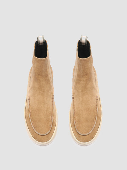 BUG 003 - Taupe Suede Chelsea Boots Men Officine Creative - 2
