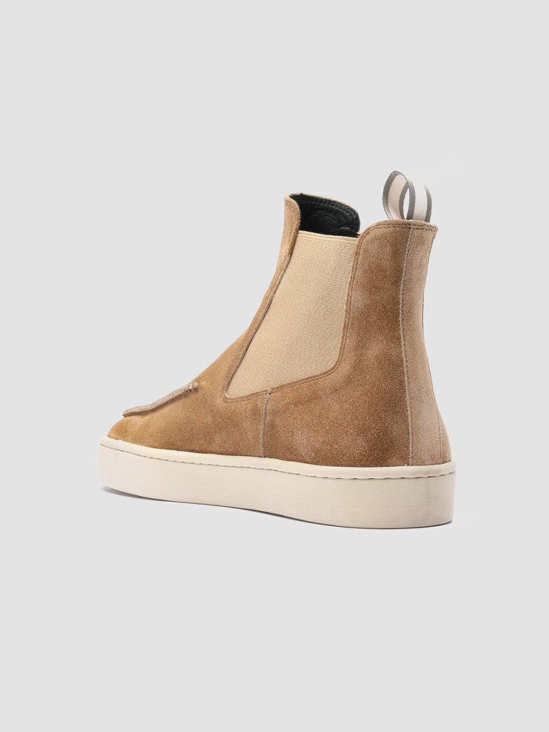 BUG 003 - Taupe Suede Chelsea Boots Men Officine Creative - 4