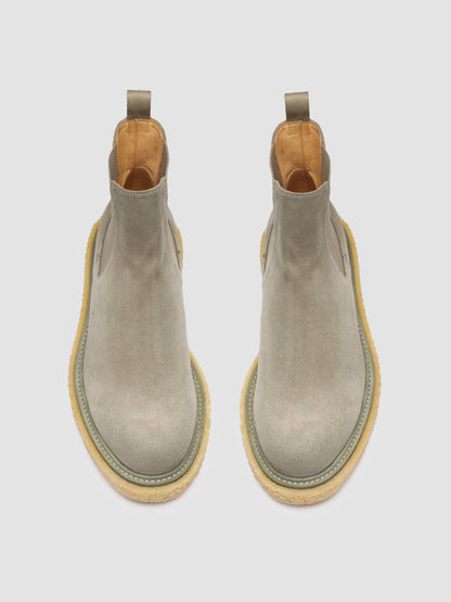 BULLET 002 - Green Suede Chelsea Boots Men Officine Creative - 2