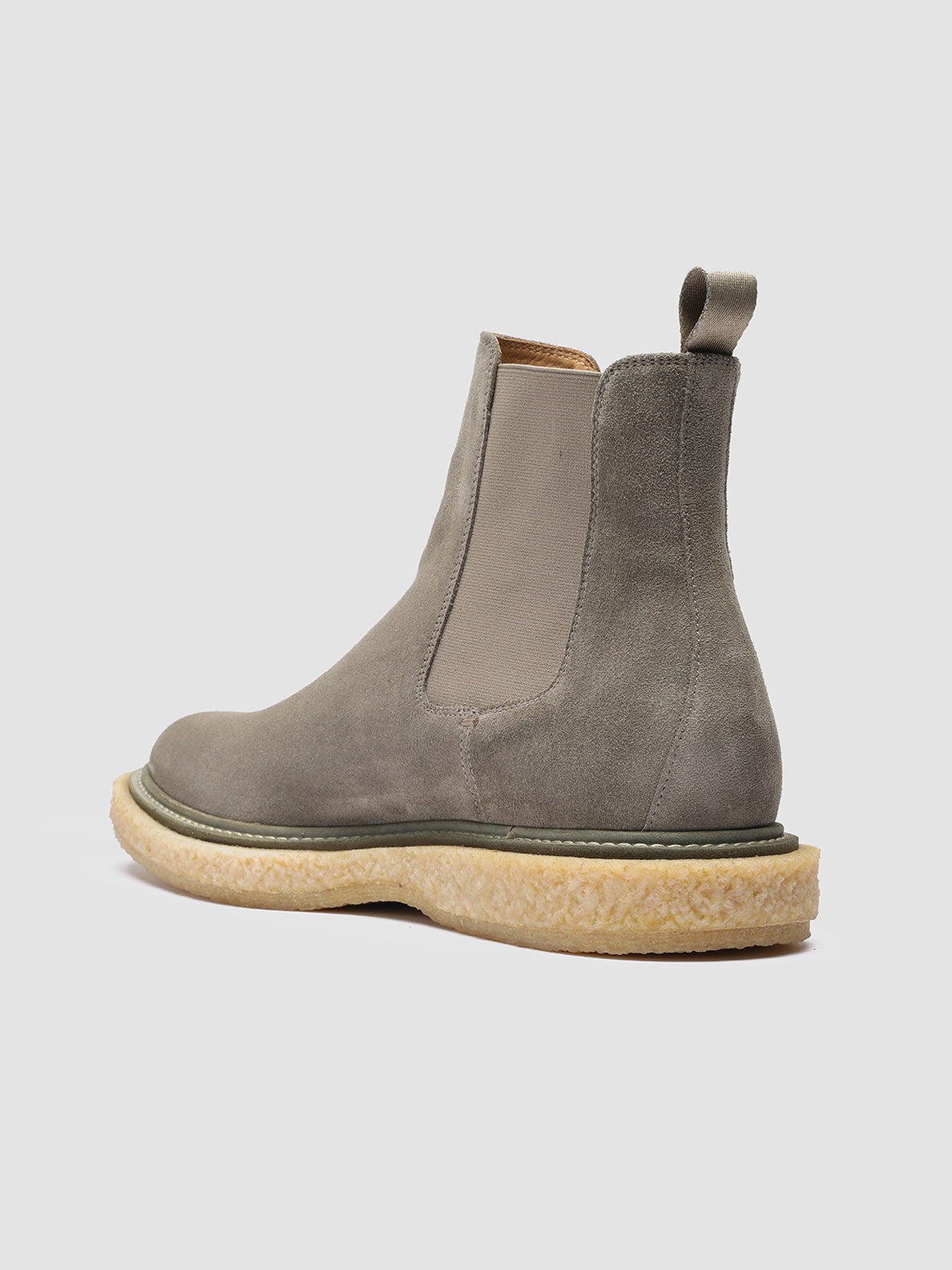 BULLET 002 - Green Suede Chelsea Boots Men Officine Creative - 4