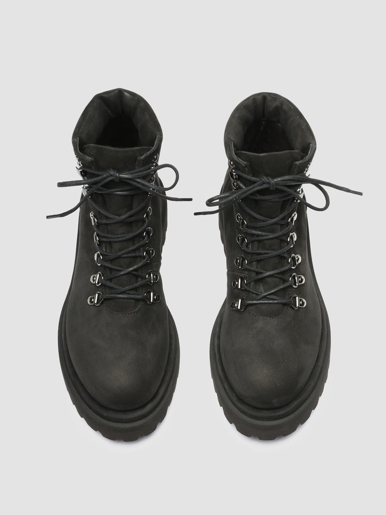 EVENTUAL 021 - Black Nubuck Lace Up Boots men Officine Creative - 2