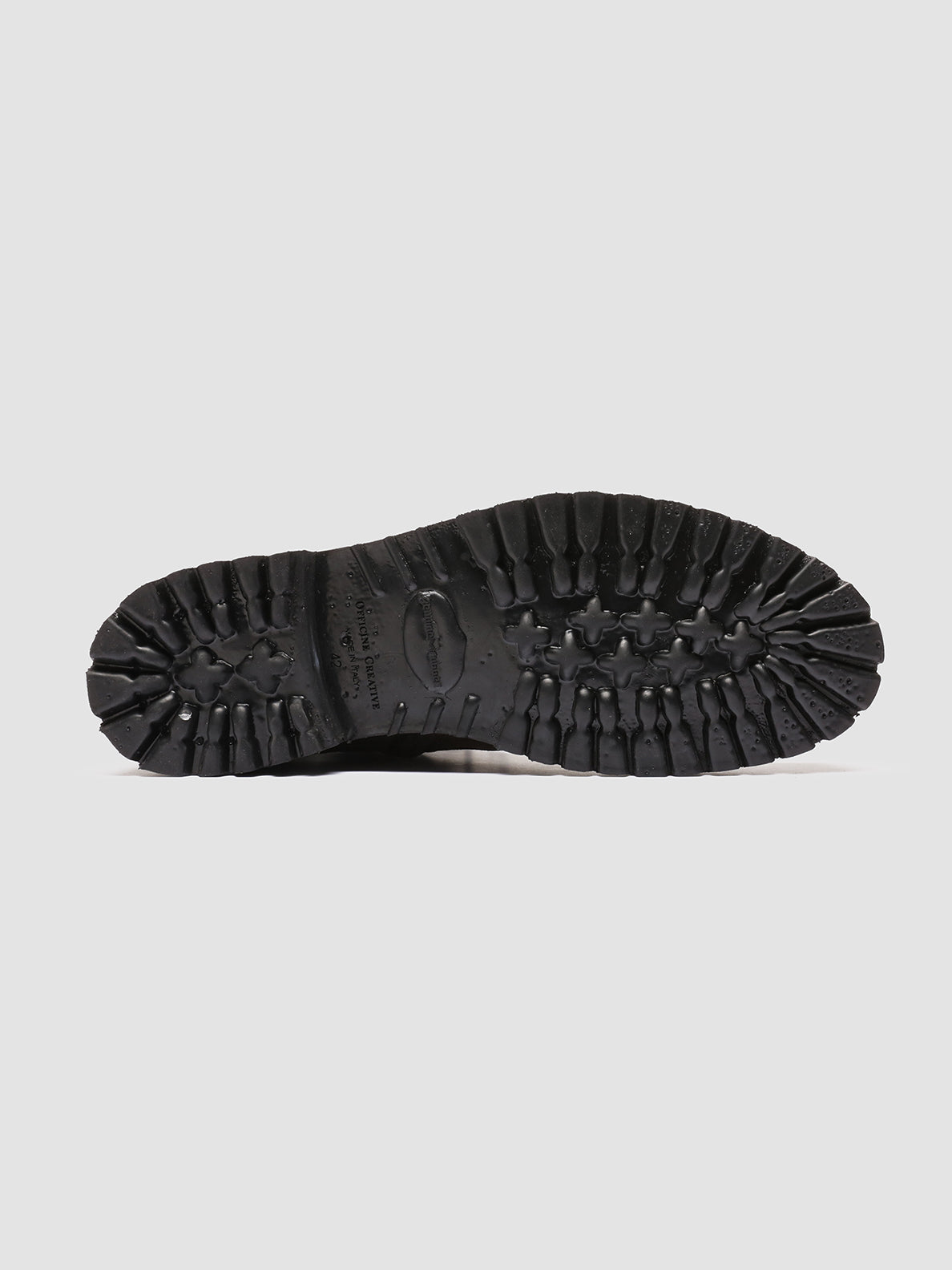 IKONIC 001 - Black Leather Lace Up Boots men Officine Creative - 5