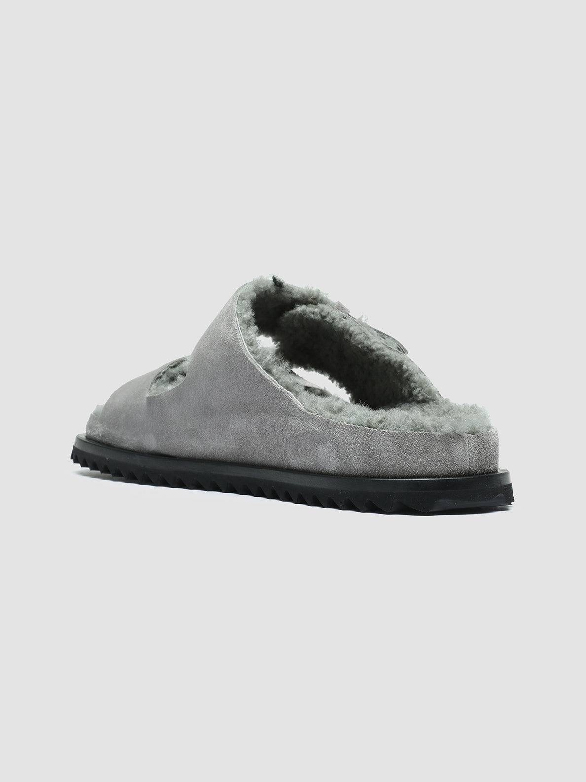 INTROSPECTUS 003 - Grey Suede Slide Sandals men Officine Creative - 4