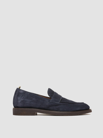 OPERA FLEXI 101 - Navy Suede Prnny Loafers men Officine Creative - 1