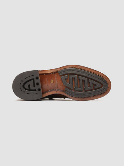 TEMPLE 002 - Brown Leather Lace Up Boots men Officine Creative - 5
