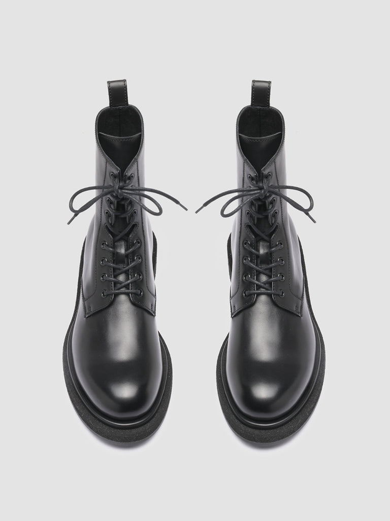 TONAL 002 - Black Leather Ankle Boots Men Officine Creative - 2