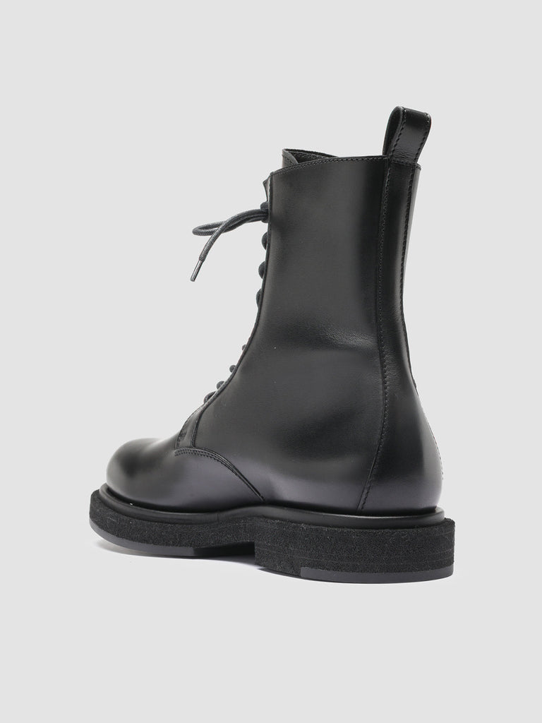 TONAL 002 - Black Leather Ankle Boots Men Officine Creative - 4