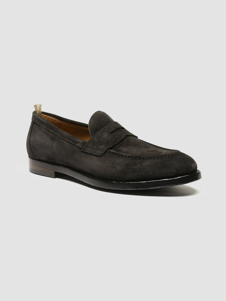 TULANE 002 - Brown Suede Penny Loafers men Officine Creative - 3