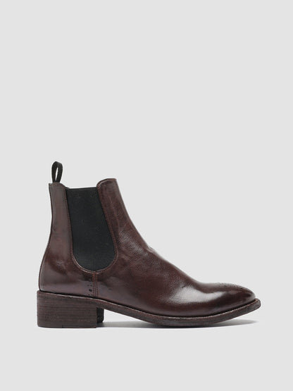 SELINE 002 - Brown Leather Chelsea Boots Women Officine Creative - 1