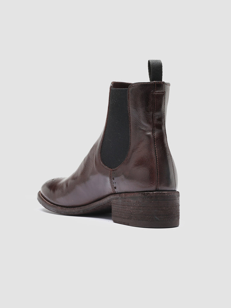 SELINE 002 - Brown Leather Chelsea Boots Women Officine Creative - 4