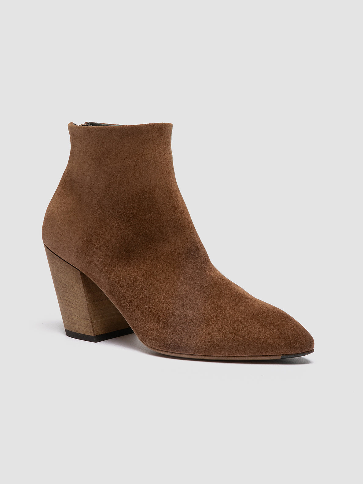 SEVRE 003 - Brown Leather Zip Boots women Officine Creative - 3
